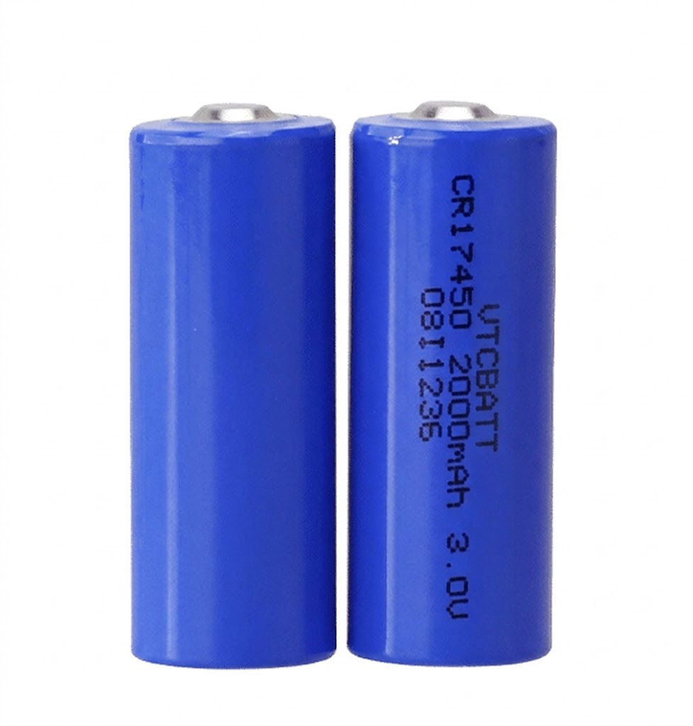 3V 2500mAh CR17450 LiMnO2 Battery for electricity meters, wireless sensors, IoT devices, security alarm systems product view
