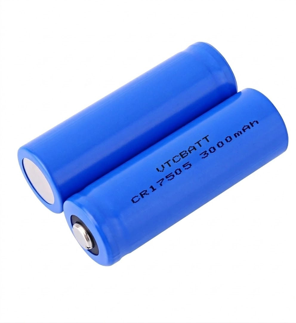 3V CR17505 LiMnO2 Battery for smart electricity meters, wireless smoke detectors, security alarm systems, industrial PLC memory backup product view
