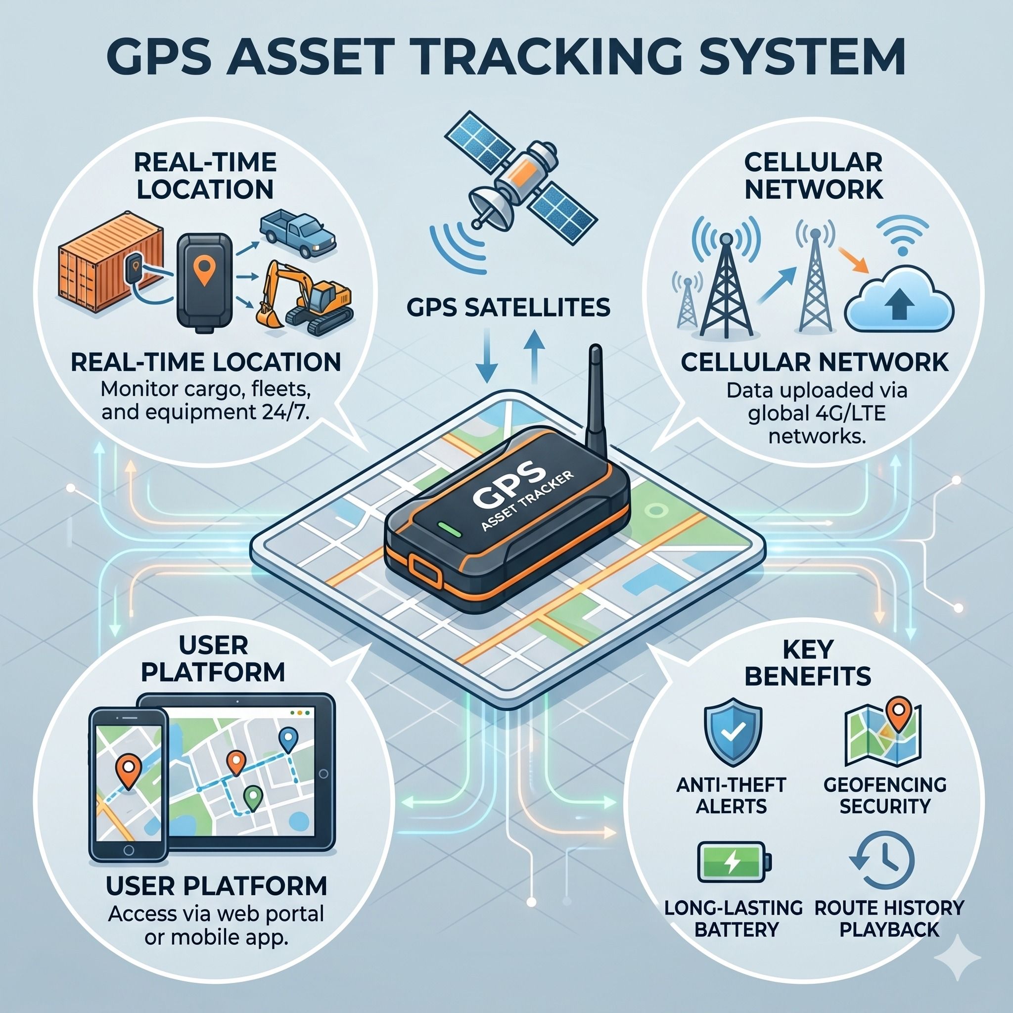 GPS asset trackers