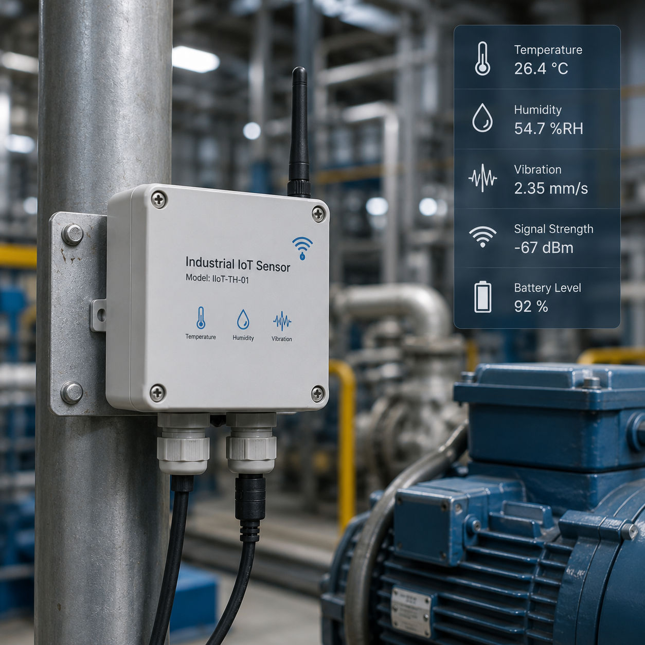 Industrial IoT sensors