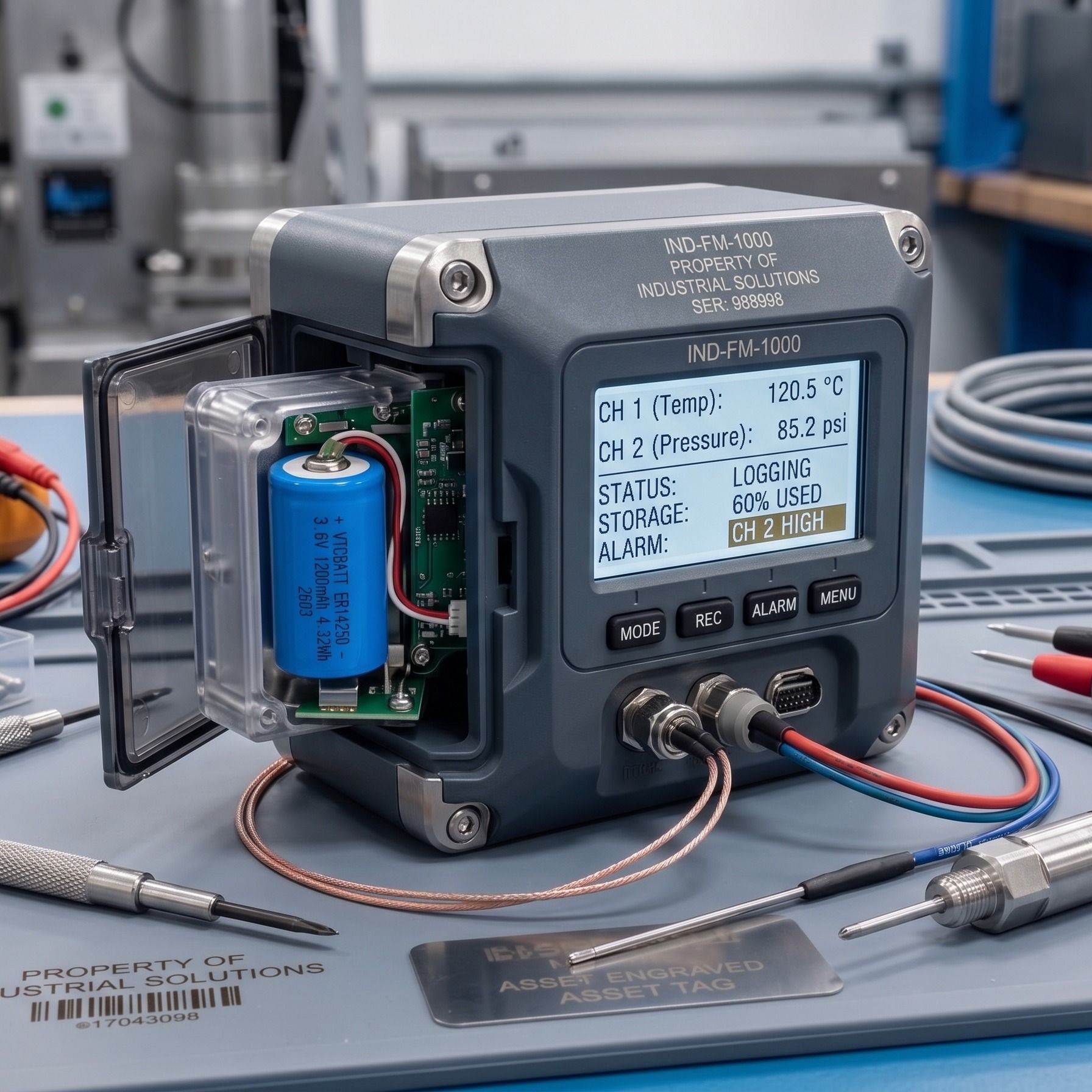 Industrial data loggers