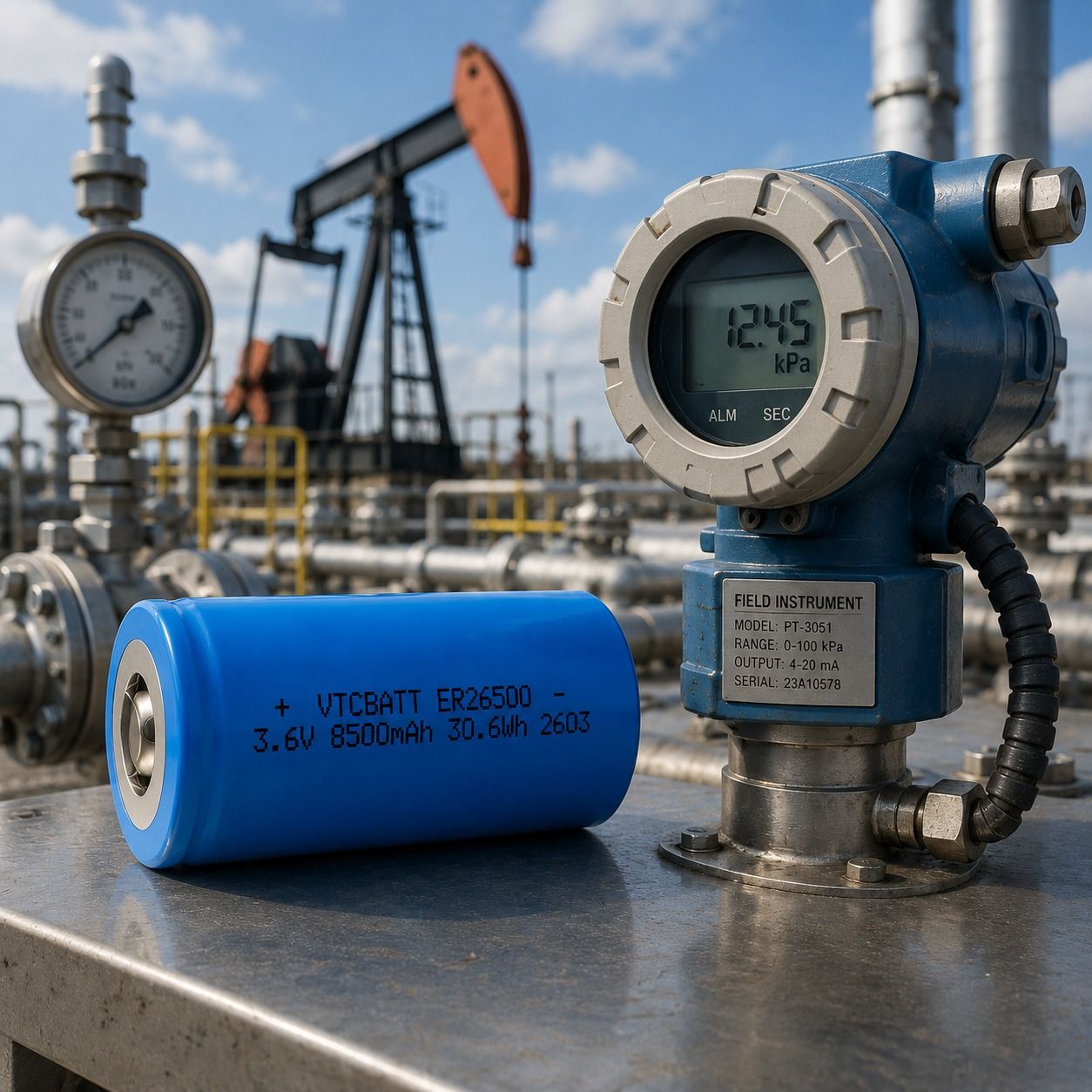 Oil and gas field instruments