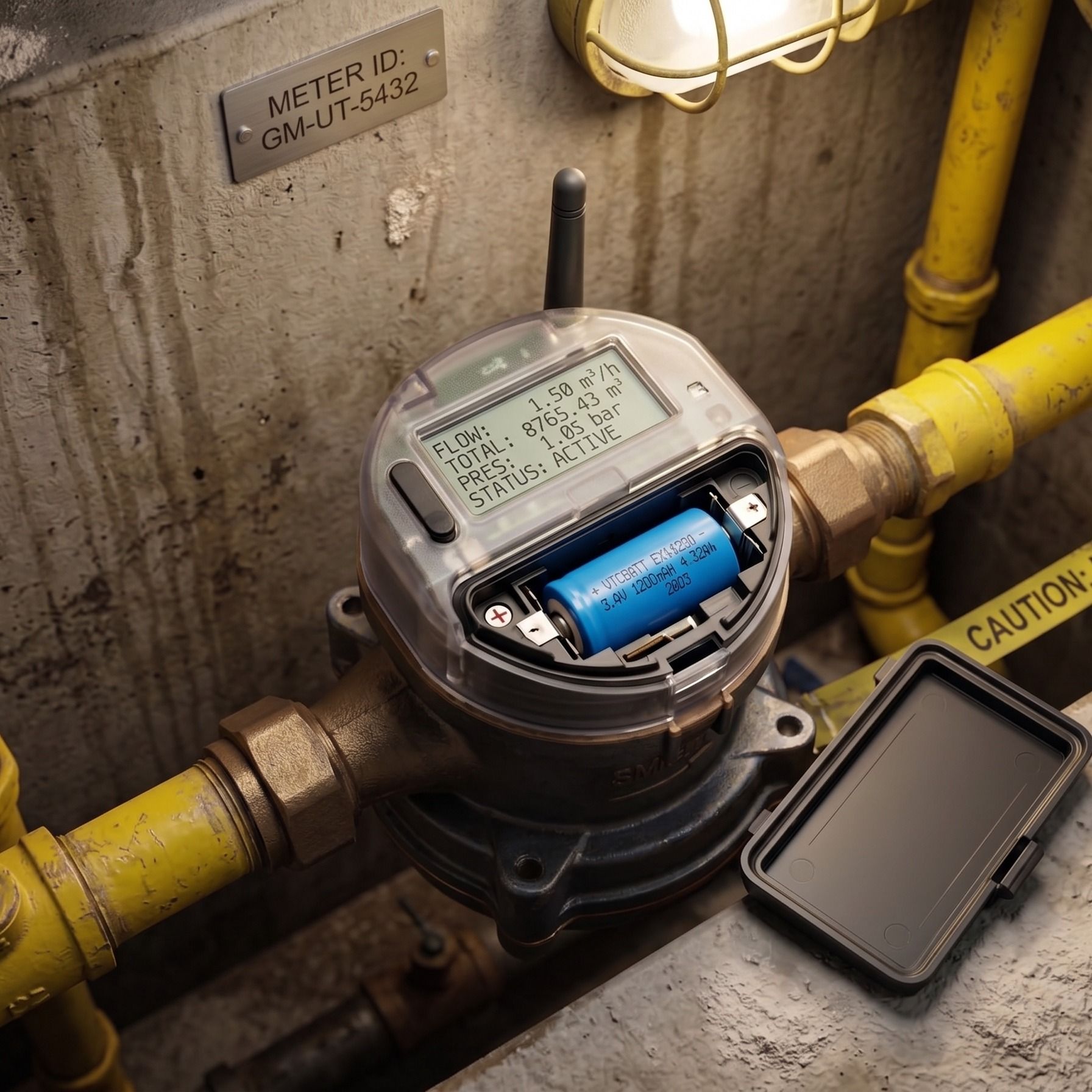 Smart gas meters