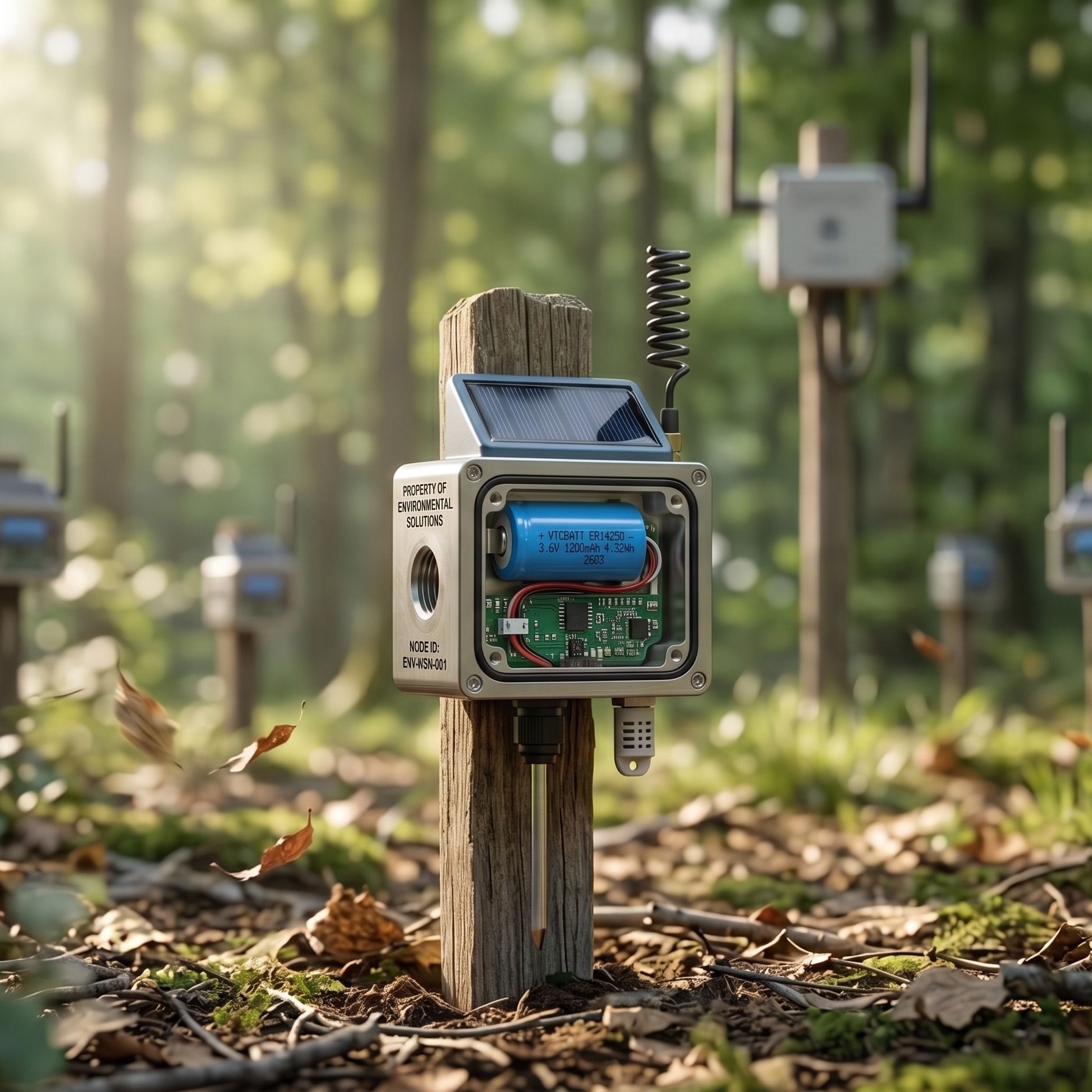 Wireless sensor nodes