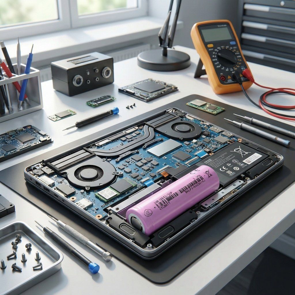laptops and consumer electronics