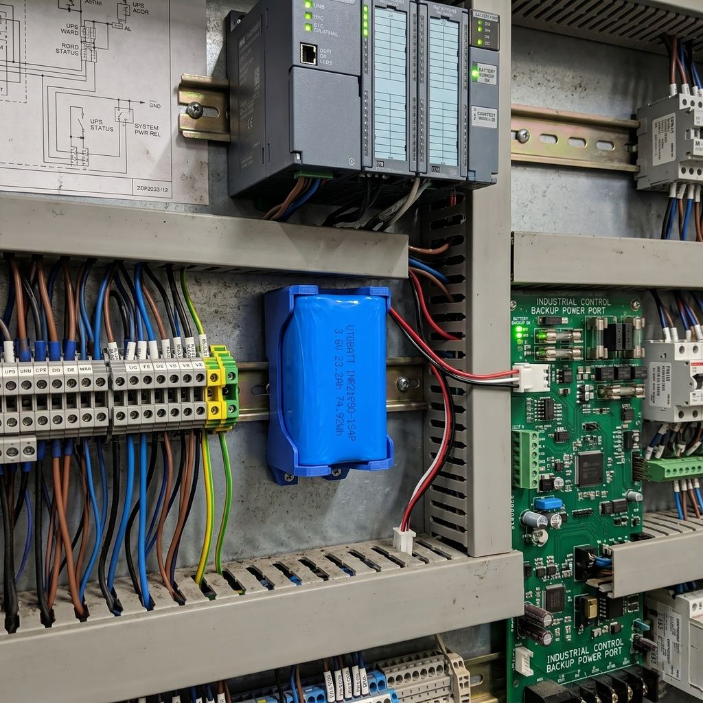 Industrial control backup packs