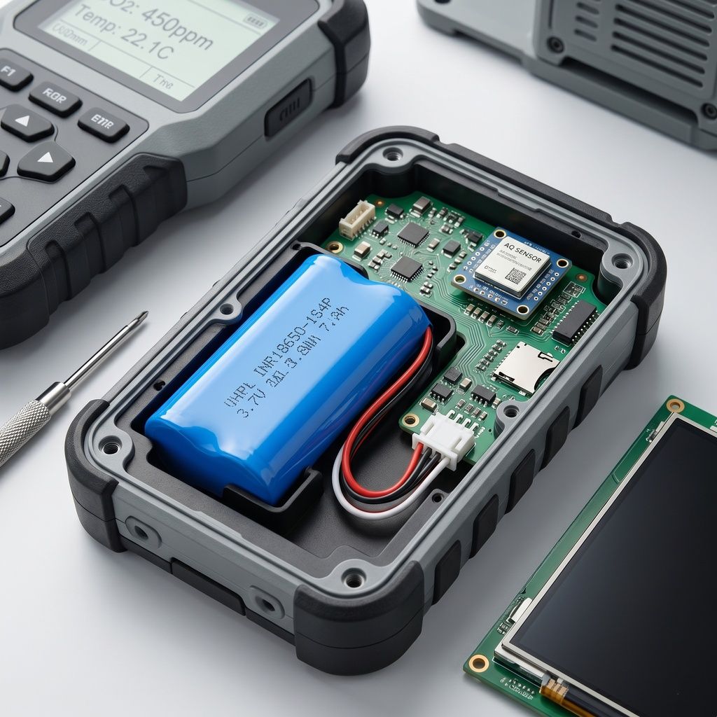 Portable monitoring terminals
