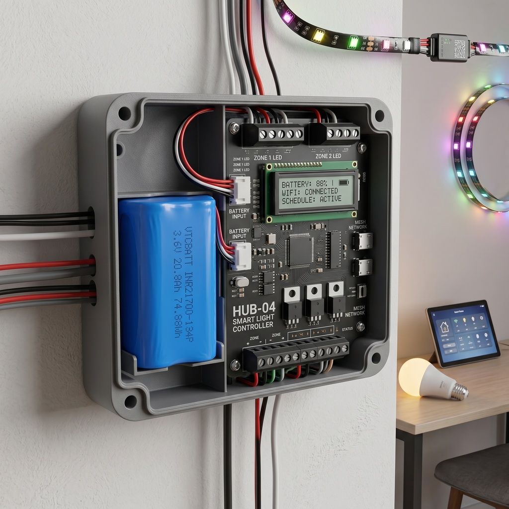 Smart lighting control modules