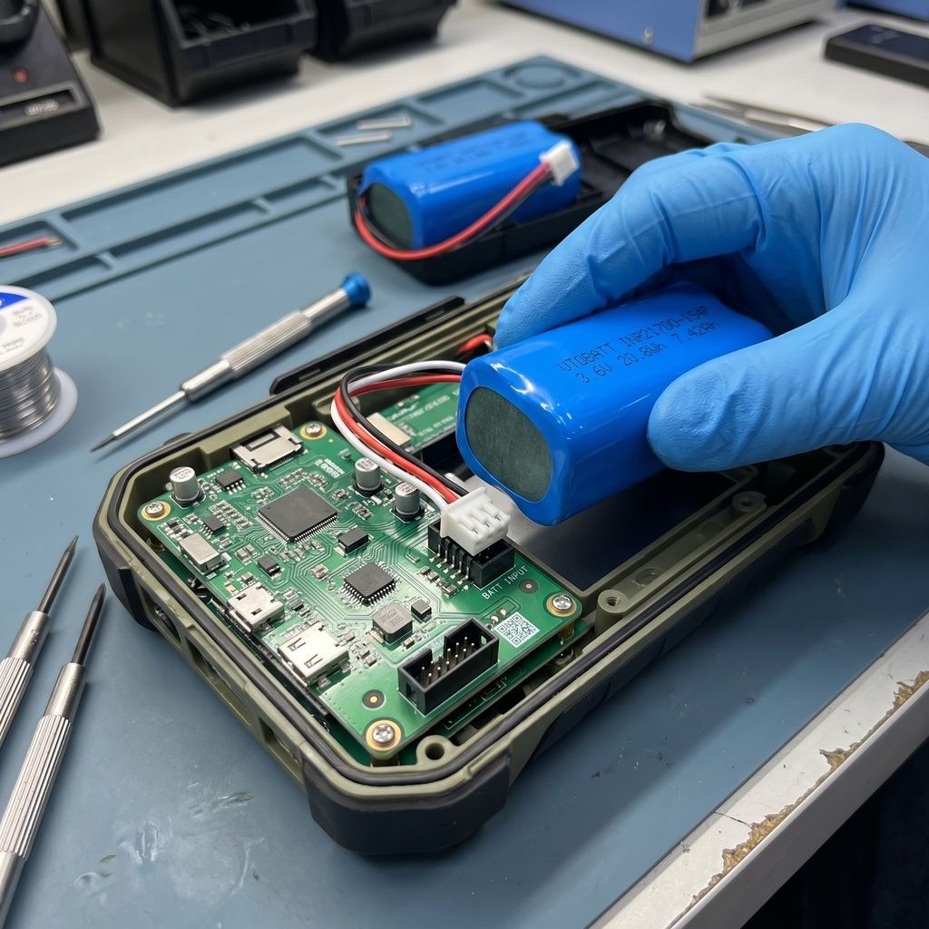connector-matched battery pack assemblies