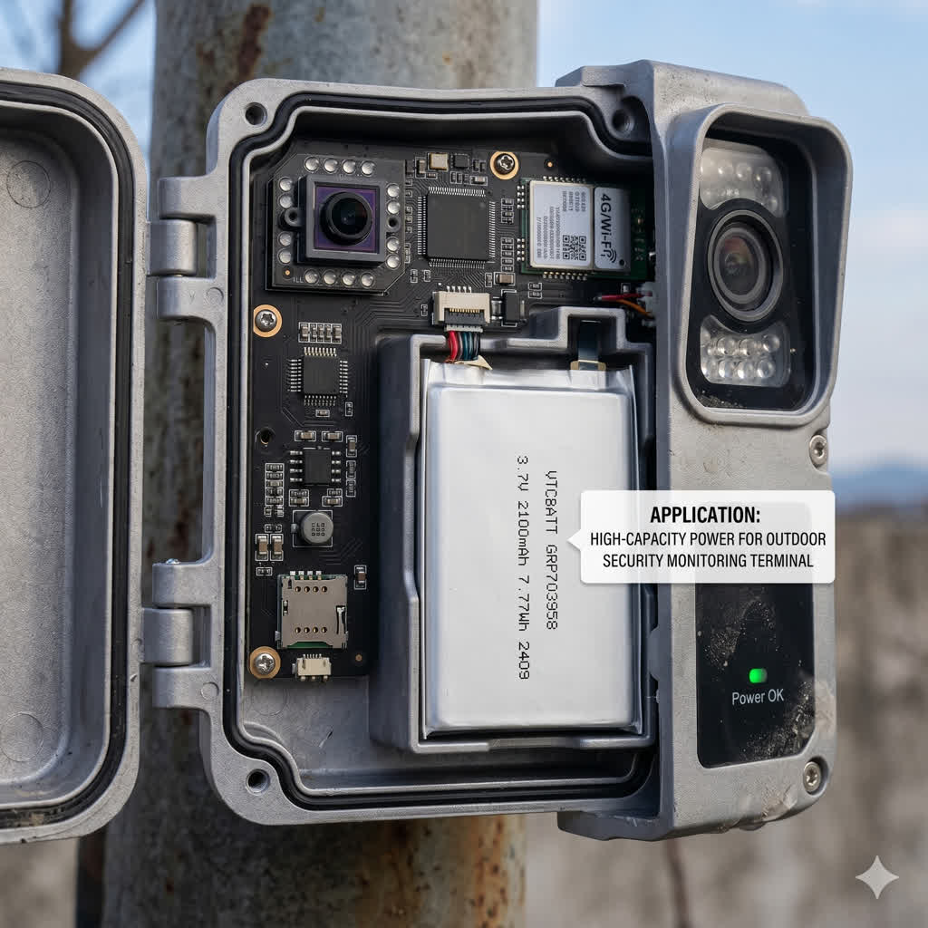 outdoor security monitoring terminals