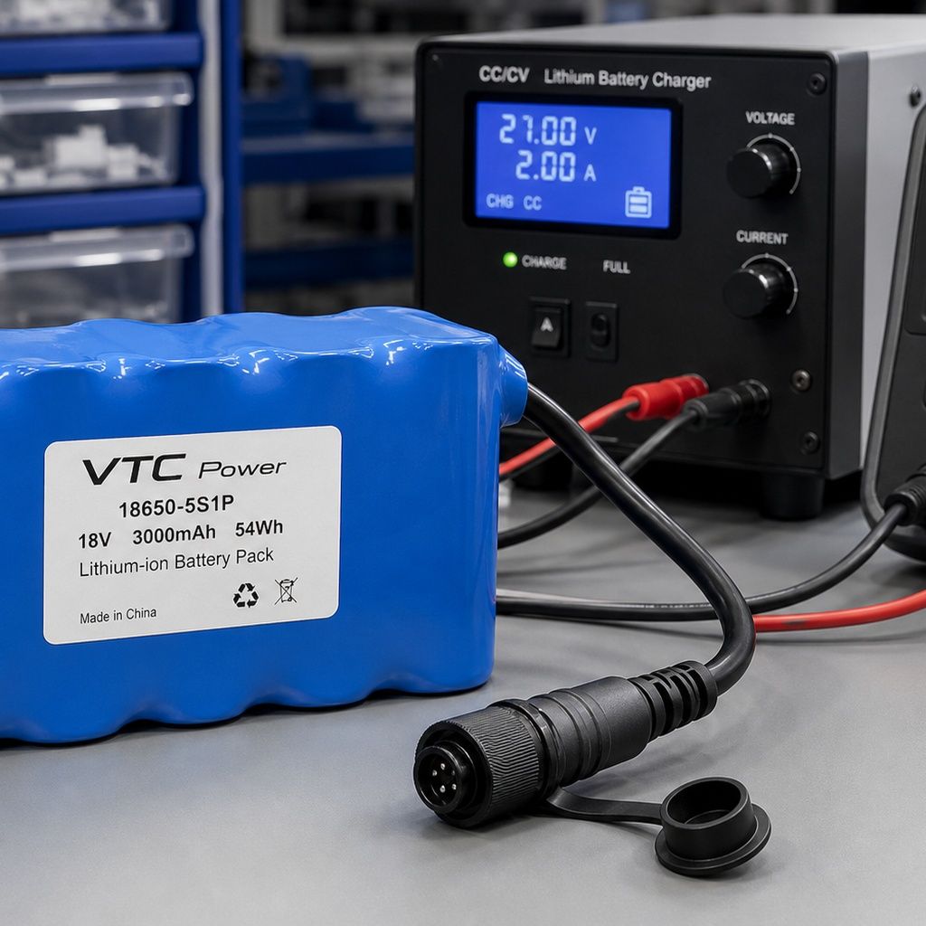 21V Charging and 12.5V Cut-Off Control