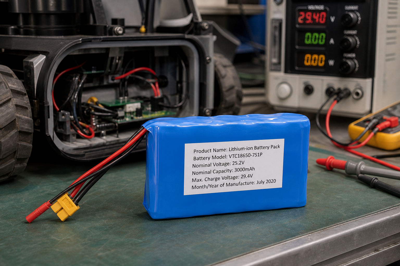 25.2V High-Energy Battery Pack