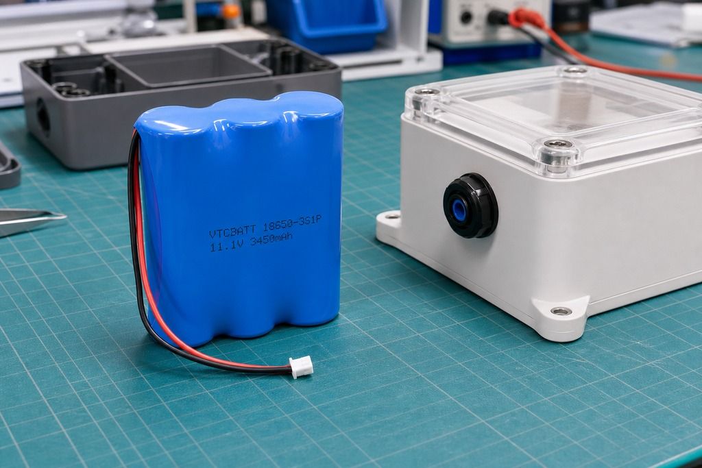 Compact 3S1P Pack Structure
