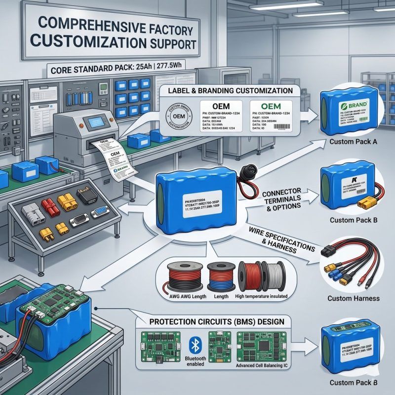 Comprehensive Factory Customization Support (Custom Pack Support)