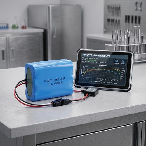High Capacity 6900mAh for Extended Runtime