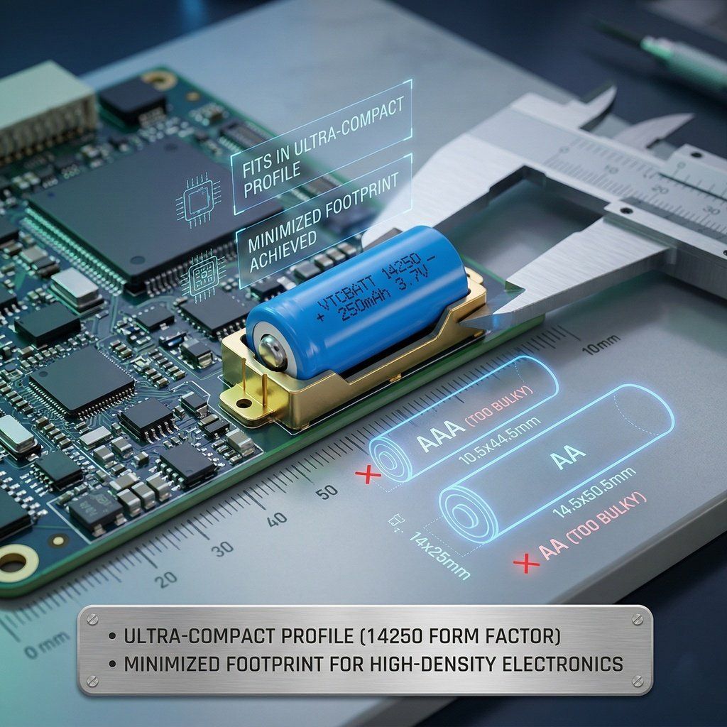 ULTRA-COMPACT PROFILE, MINIMIZED FOOTPRINT (14250 FORM FACTOR)
