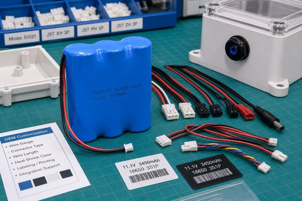OEM Wiring and Pack Customization