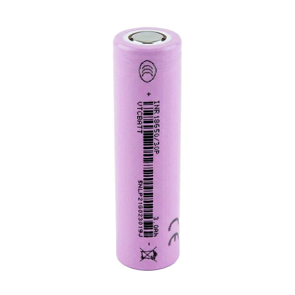 3.7v 18650 30P High-Drain Rechargable Lithium ion battery product view