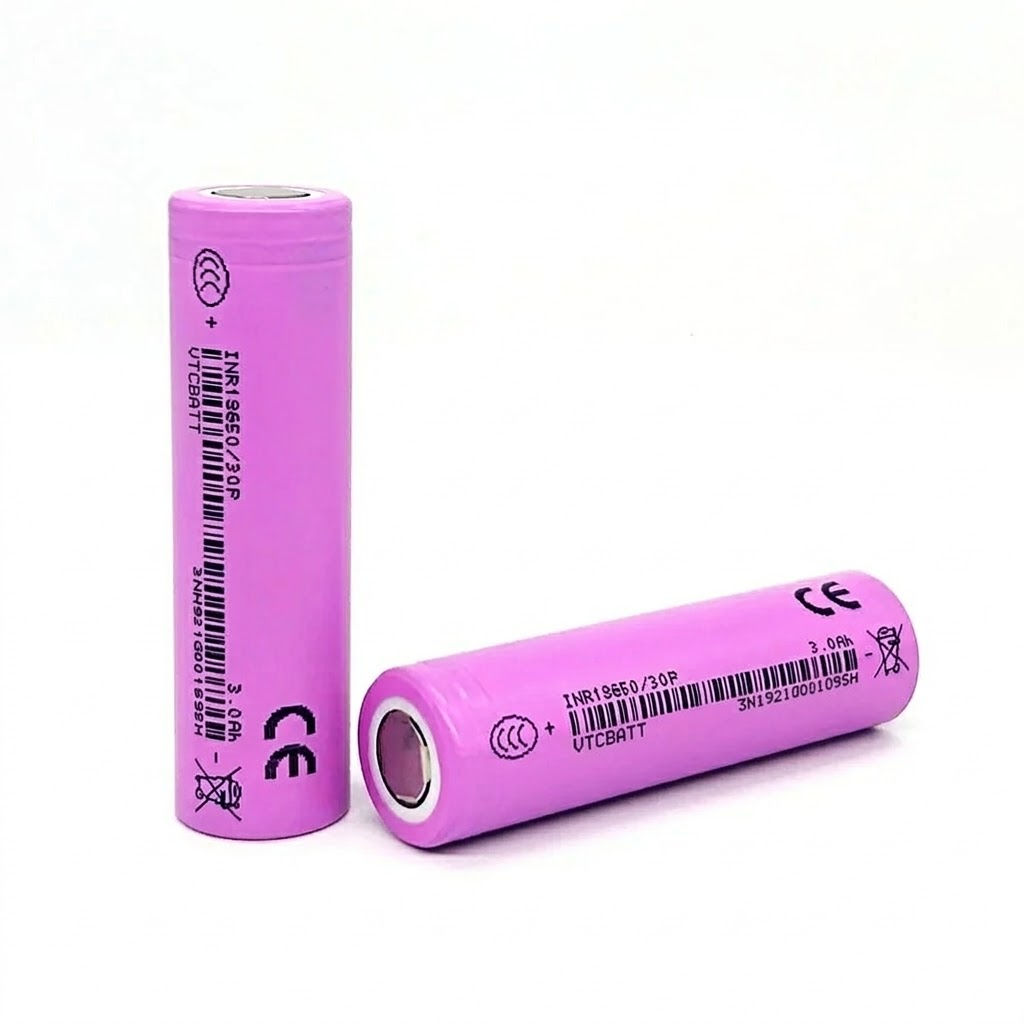 3.7v 18650 30P High-Drain Rechargable Lithium ion battery product view