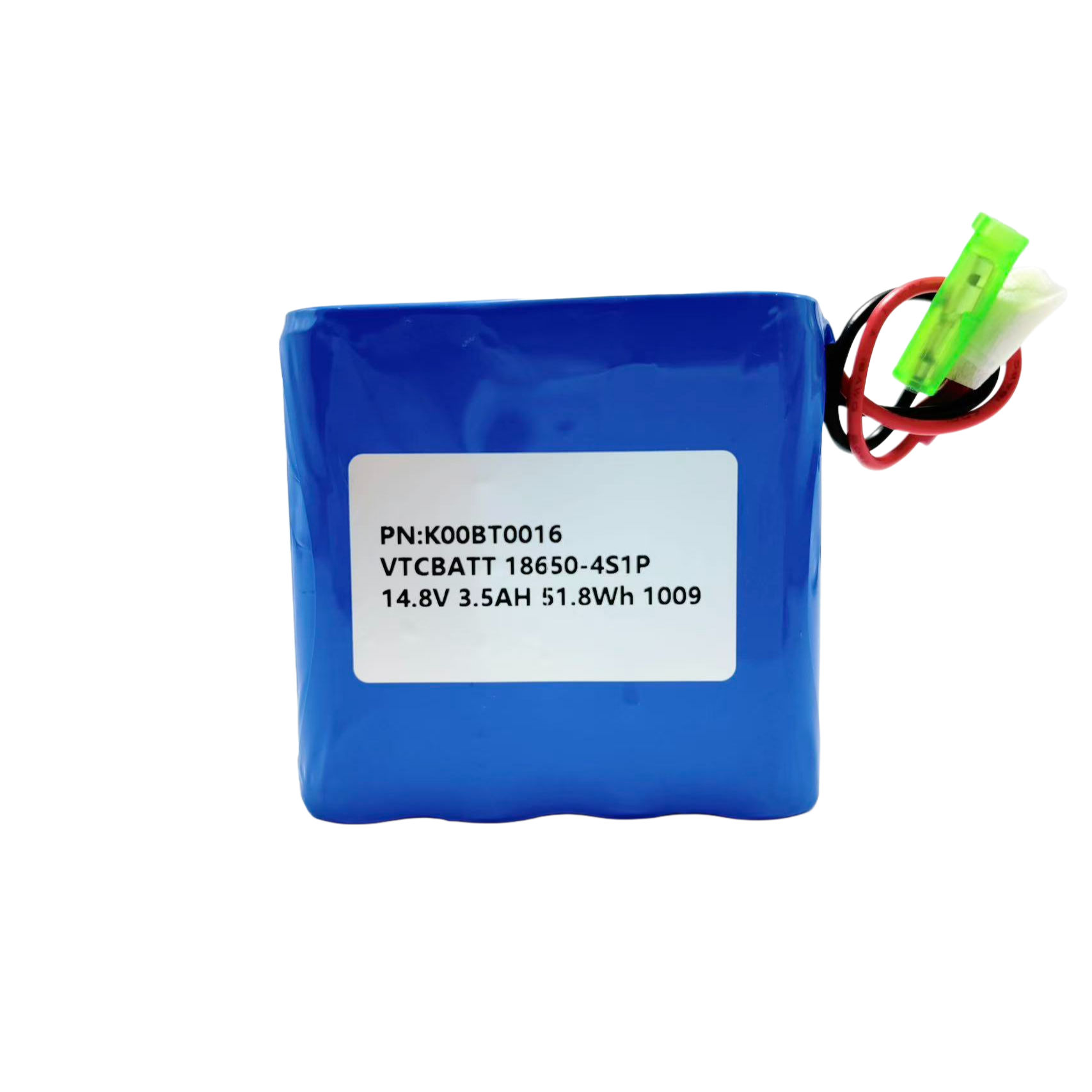 VTCBATT VTC18650-4S1P 14.4V 3.5Ah Cylindrical Li-ion Rechargeable Battery Pack for robotics battery modules, portable lighting systems, security monitoring equipment