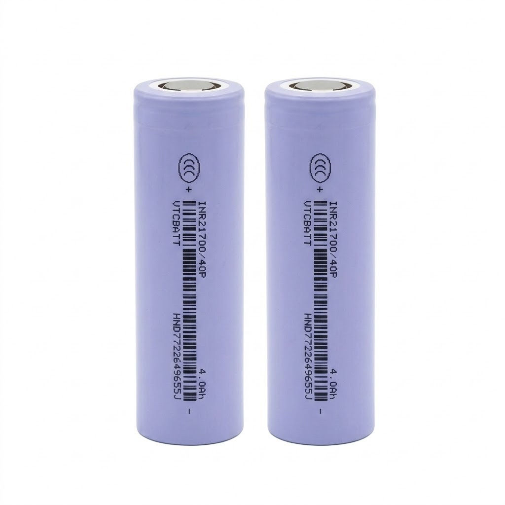 High Drain 21700 40P 4AH Lithium ion Battery for Rdrones and UAVs, robotics systems, high-power flashlights product view