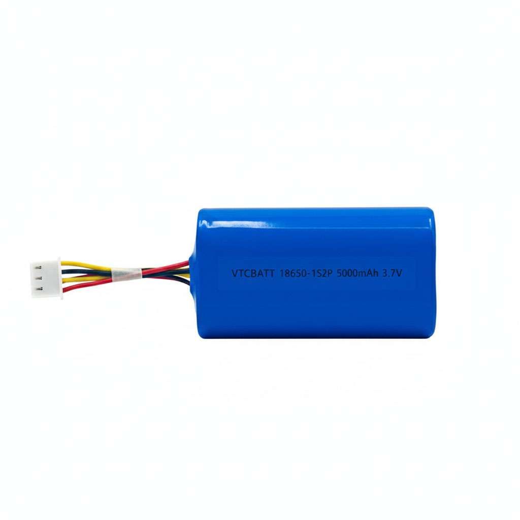 5000mAh 18650 battery for high-capacity flashlights, portable power banks, solar lights product view