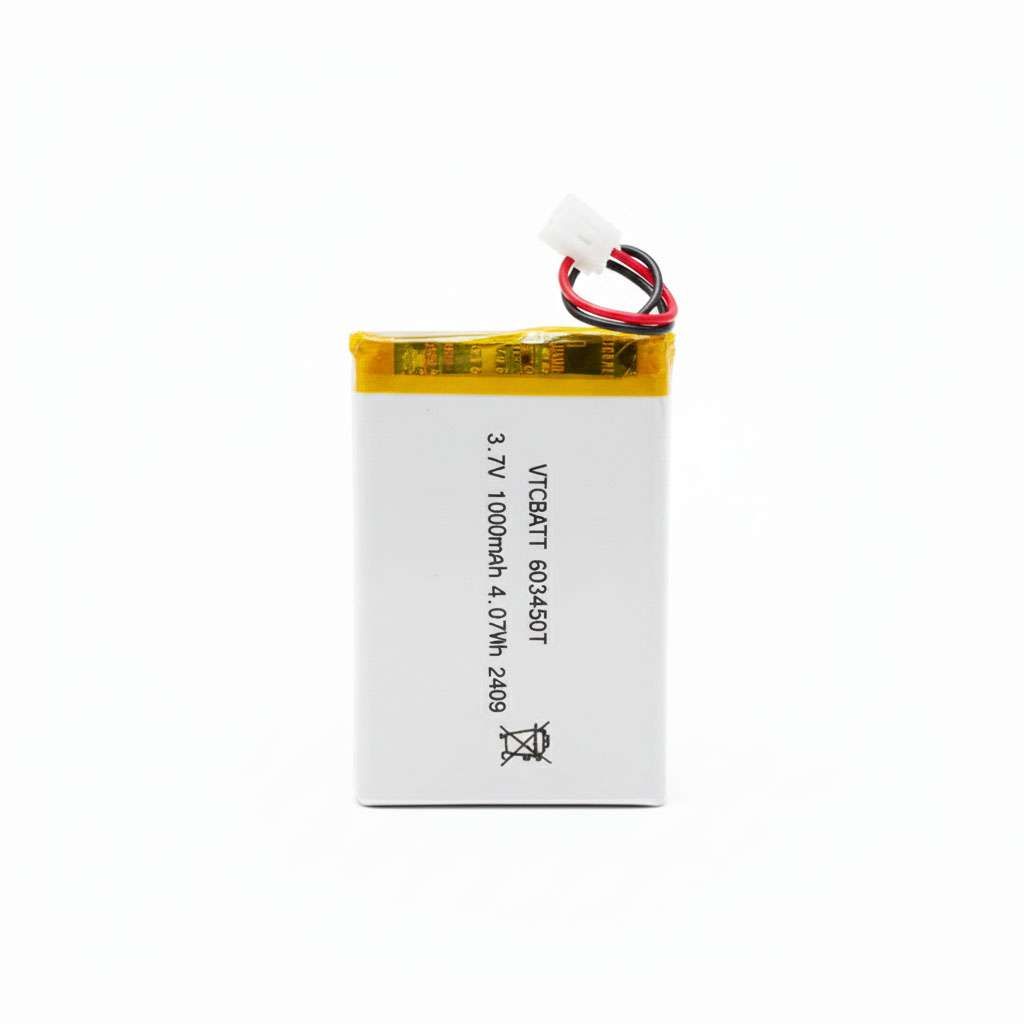 -40℃ 3.7V 1000mAh 603450T Low temperature battery for GPS Tracker, IOT Sensor product view