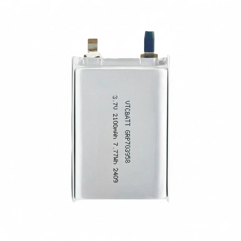 3.7V 2100mAh GRP703958 Low temperature battery for Cold Chain Trackers, GPS Trackers, and Heated Wearables product view