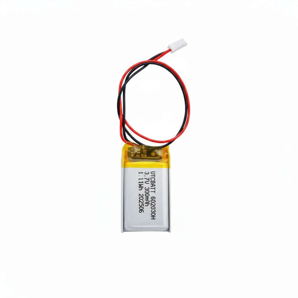 3.7V 300mAh 602030H High Temperature Battery product view