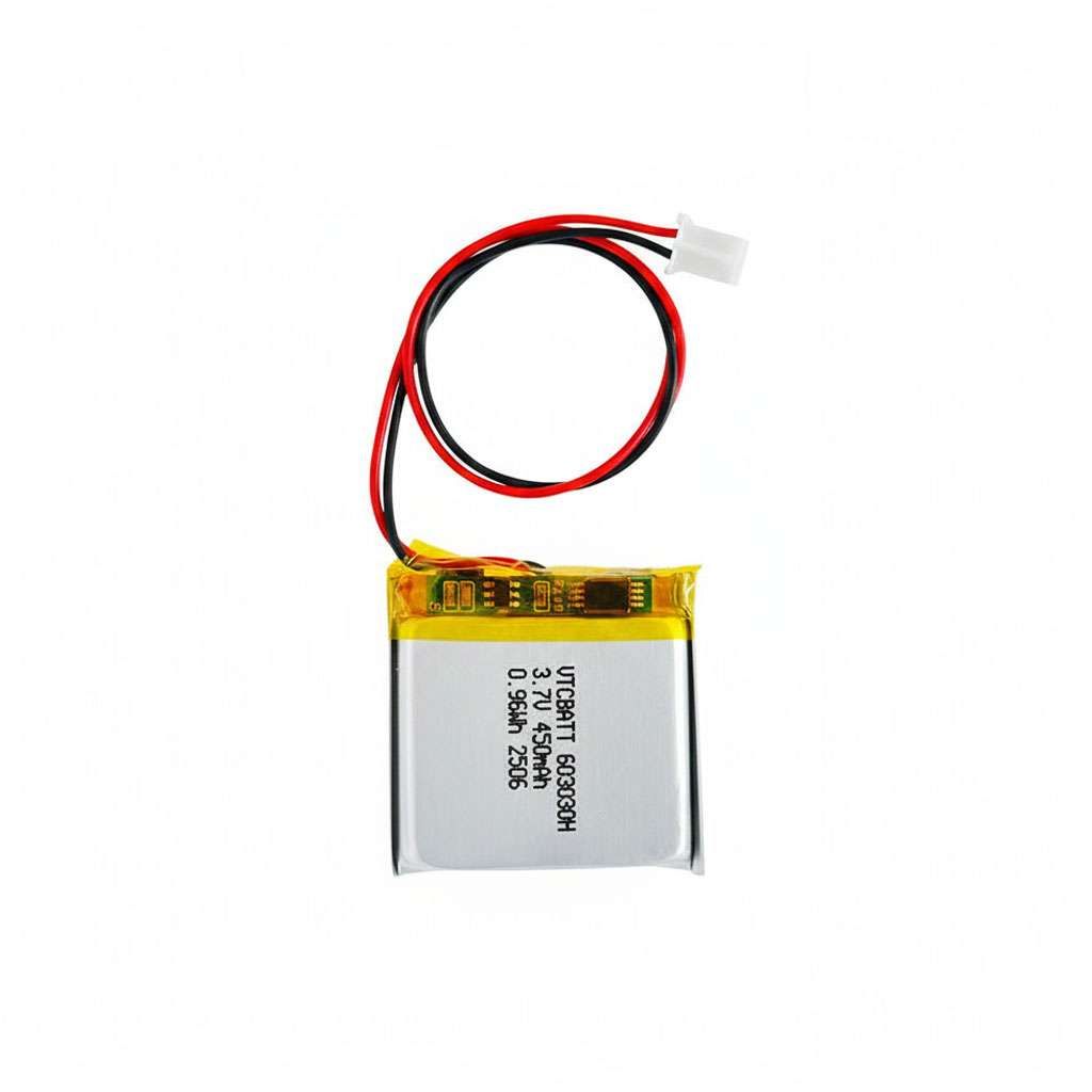 High Temperature 603030H 3.7V 450mAh Battery product view