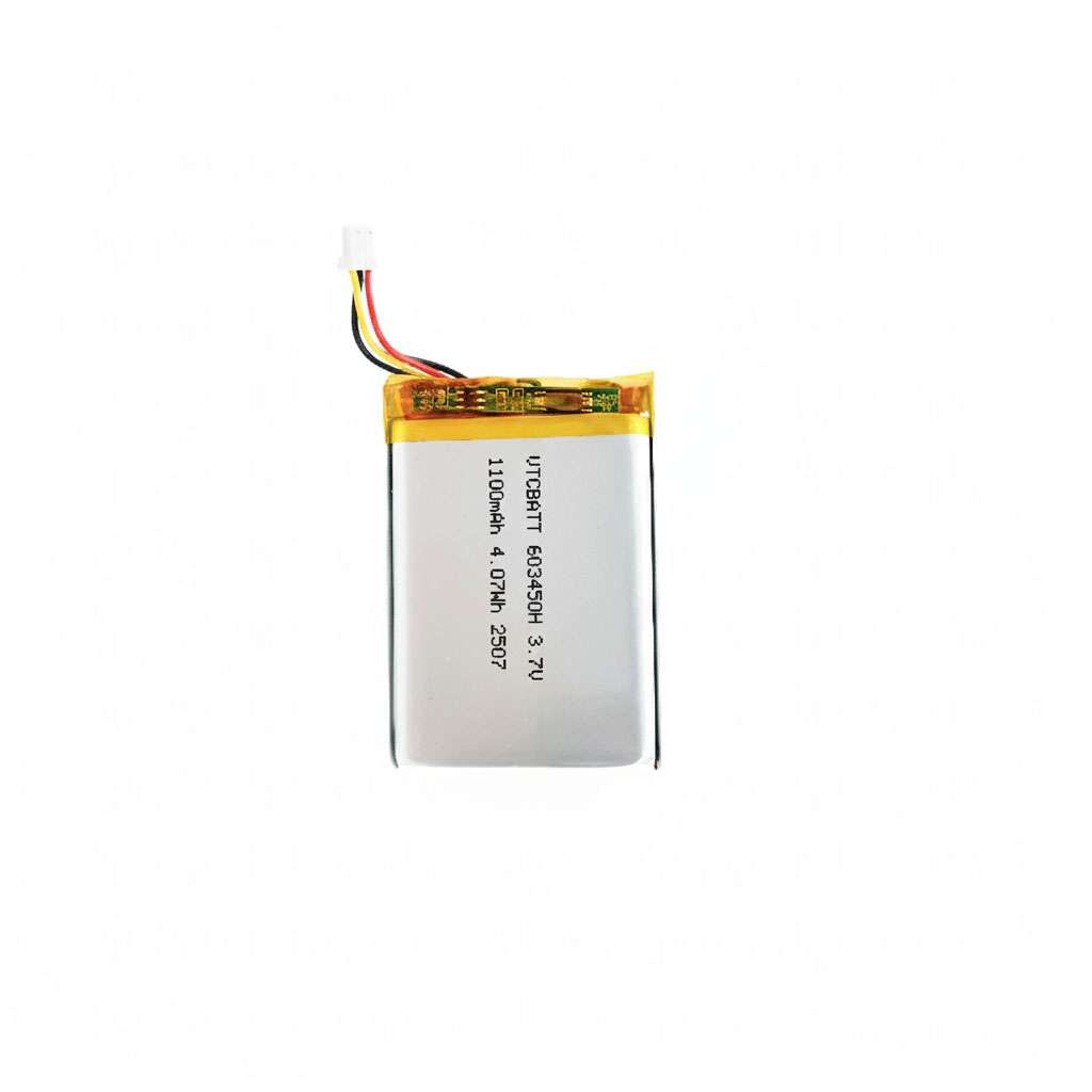 High Temperature 603450H 3.7V 1100mAh Battery product view