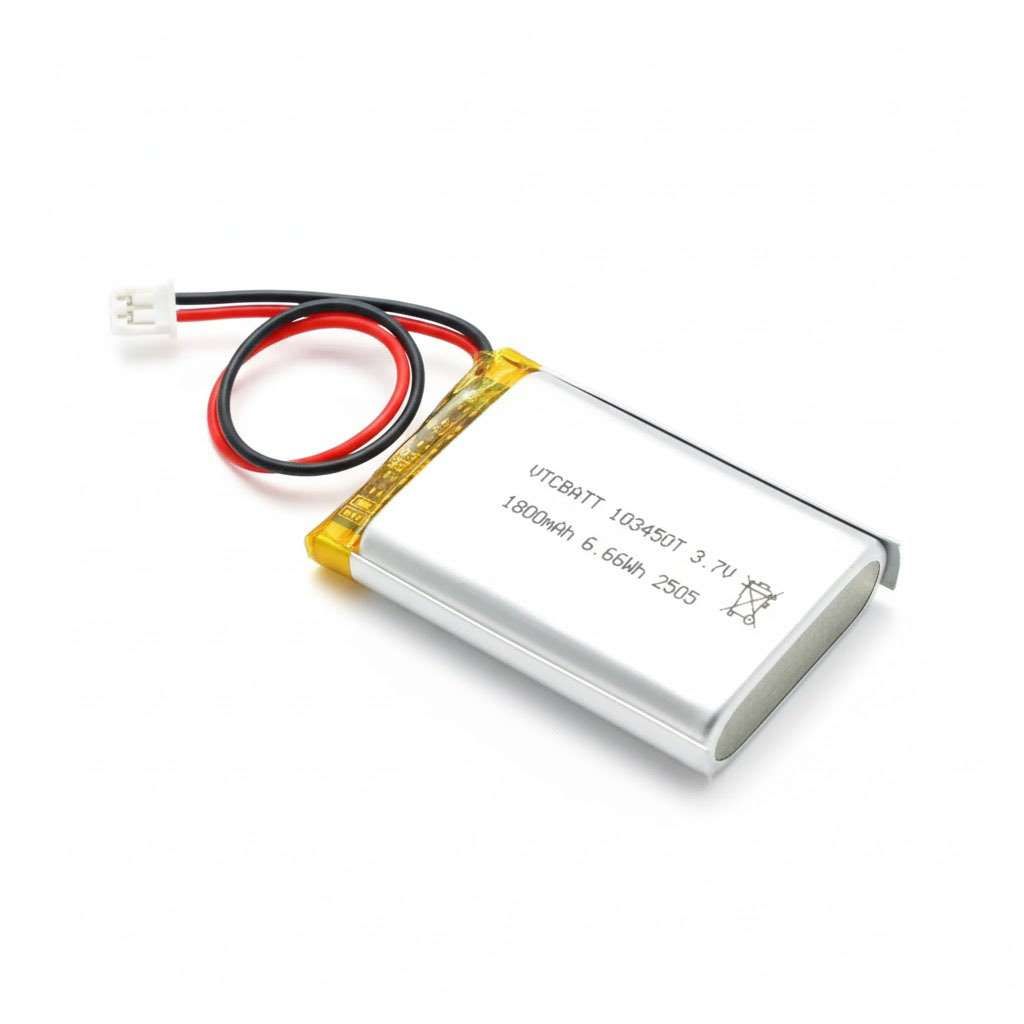 li ion polymer 3.7 v 1800mah product view