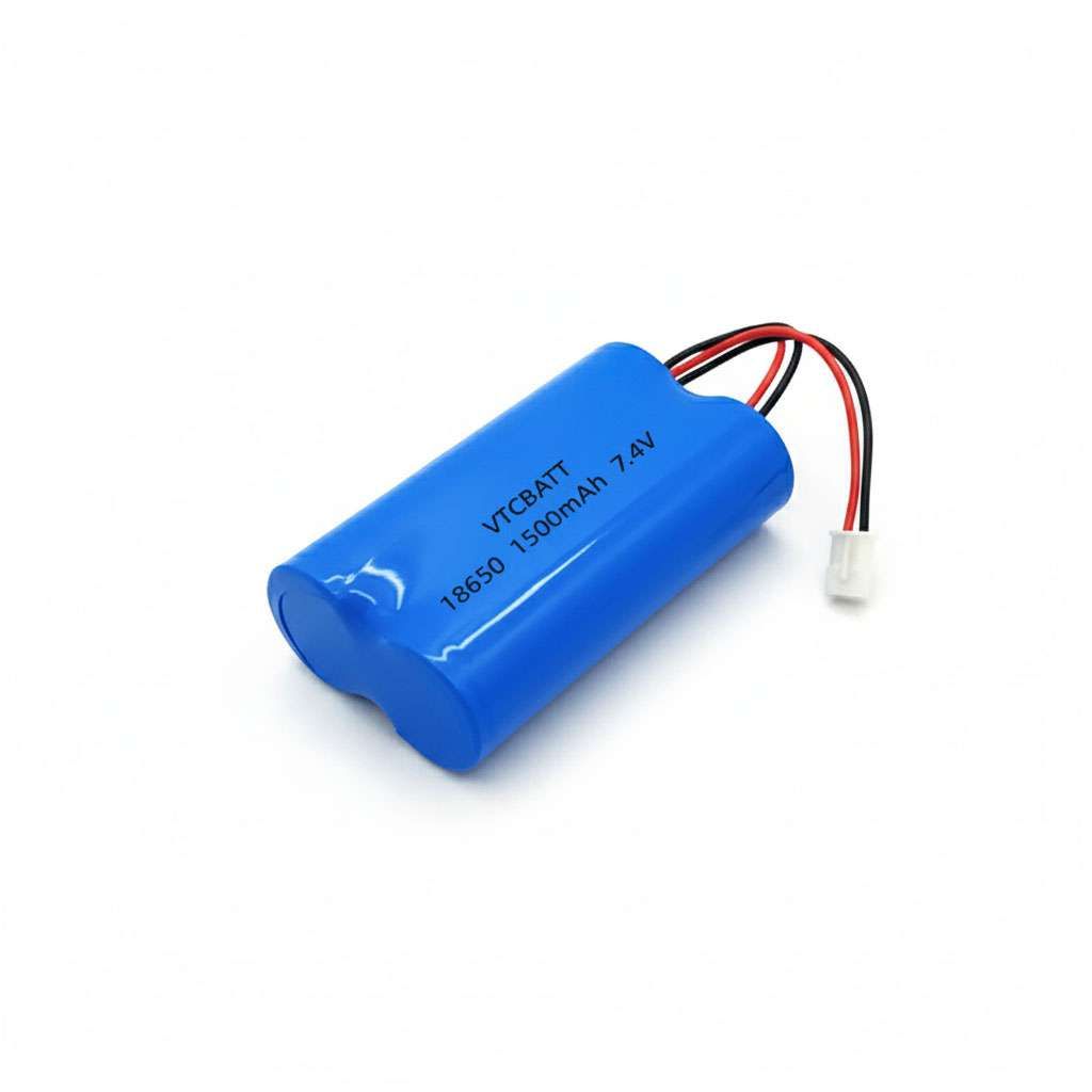 UN38.3,MSDS Certificated 18650 battery 1500mah 7.4v for LED Emergency Light, Portable Bluetooth Speaker, Handheld Barcode Scanner