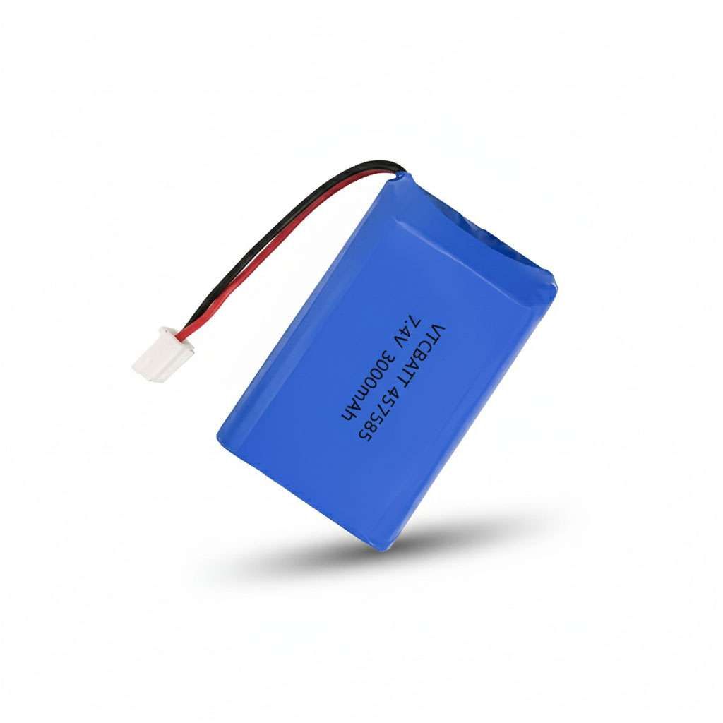 UL, IEC,UN38.3 certificated polymer li ion battery 7.4 v 3000mah product view