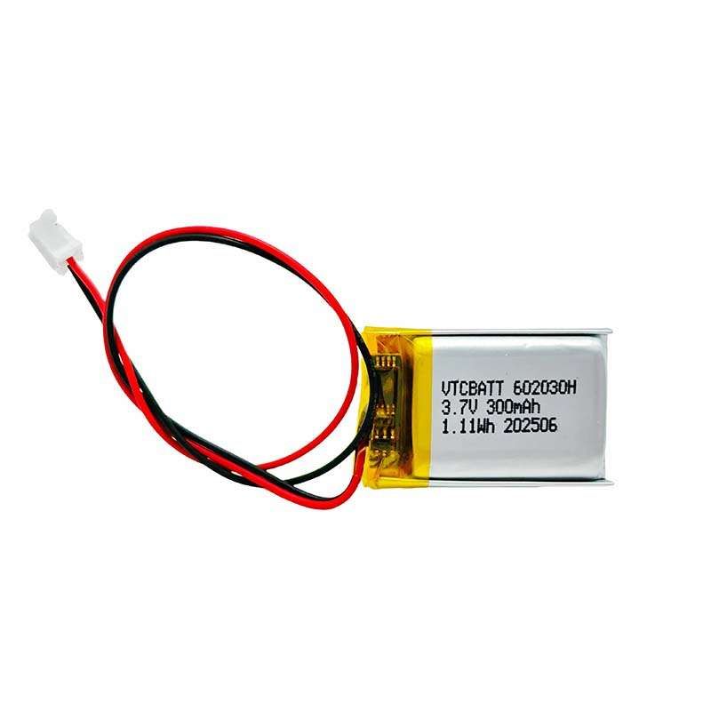 3.7V 300mAh 602030H High Temperature Battery