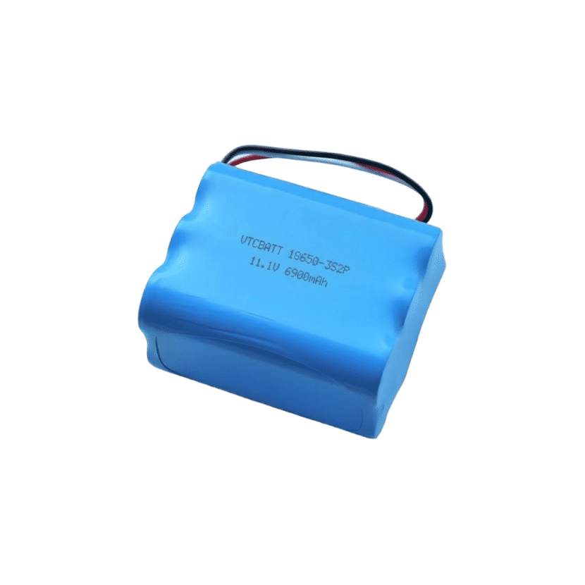 VTC18650-3S2P 11.1V 6900mAh Lithium-ion Battery Pack for Medical Monitoring, Industrial Sensors, IoT Devices
