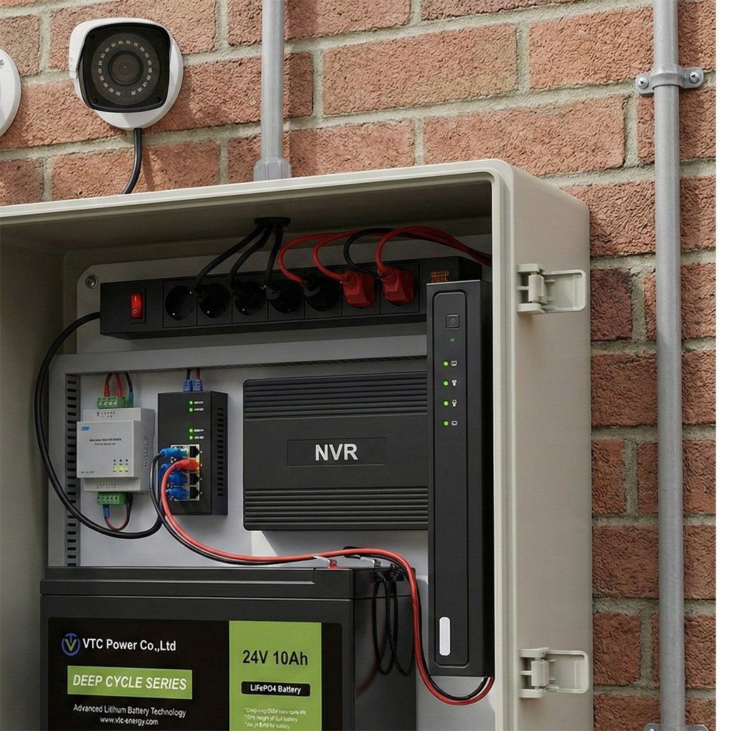 battery for CCTV & Security