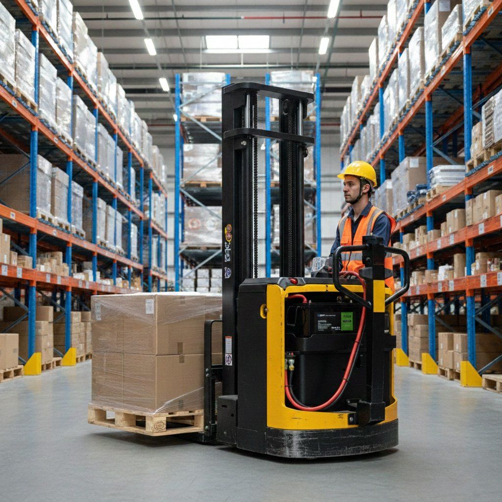 electric pallet stackers