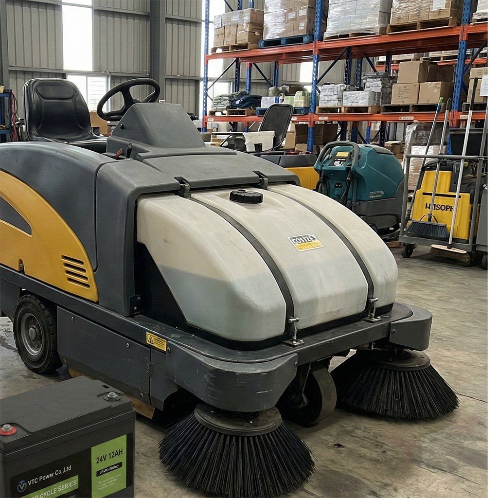 floor sweepers scrubbers