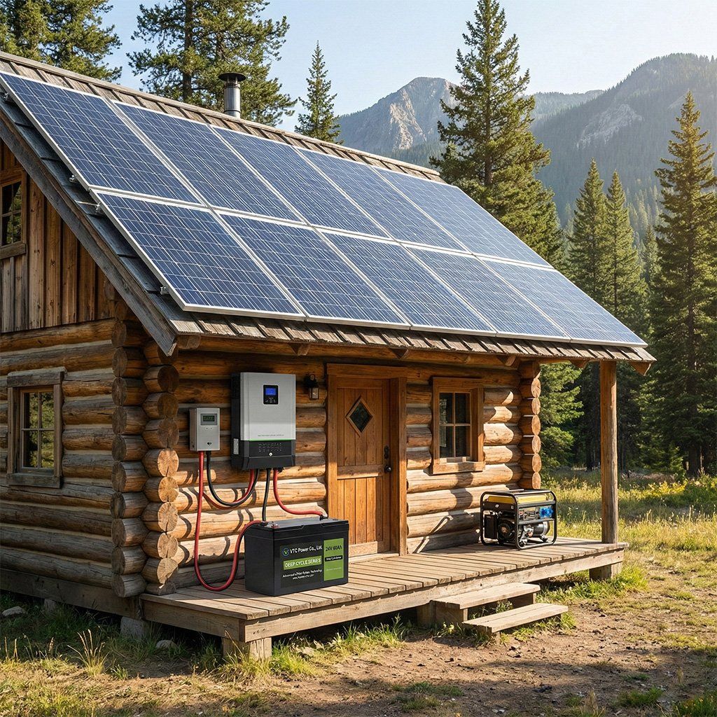 off-grid solar ESS
