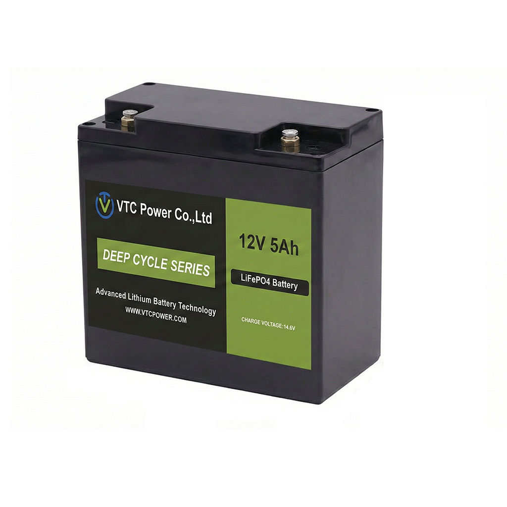 Ultra long cycle life and lightweight Lifepo4 12V 5Ah battery for Burglar Alarm Panels, Handheld Industrial Scanners, Oxygen Concentrators product view