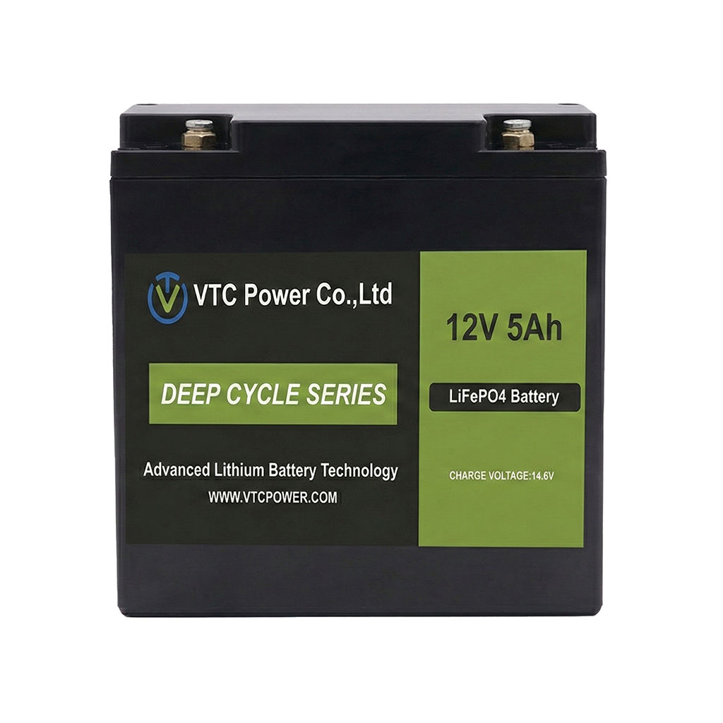 Ultra long cycle life and lightweight Lifepo4 12V 5Ah battery for Burglar Alarm Panels, Handheld Industrial Scanners, Oxygen Concentrators