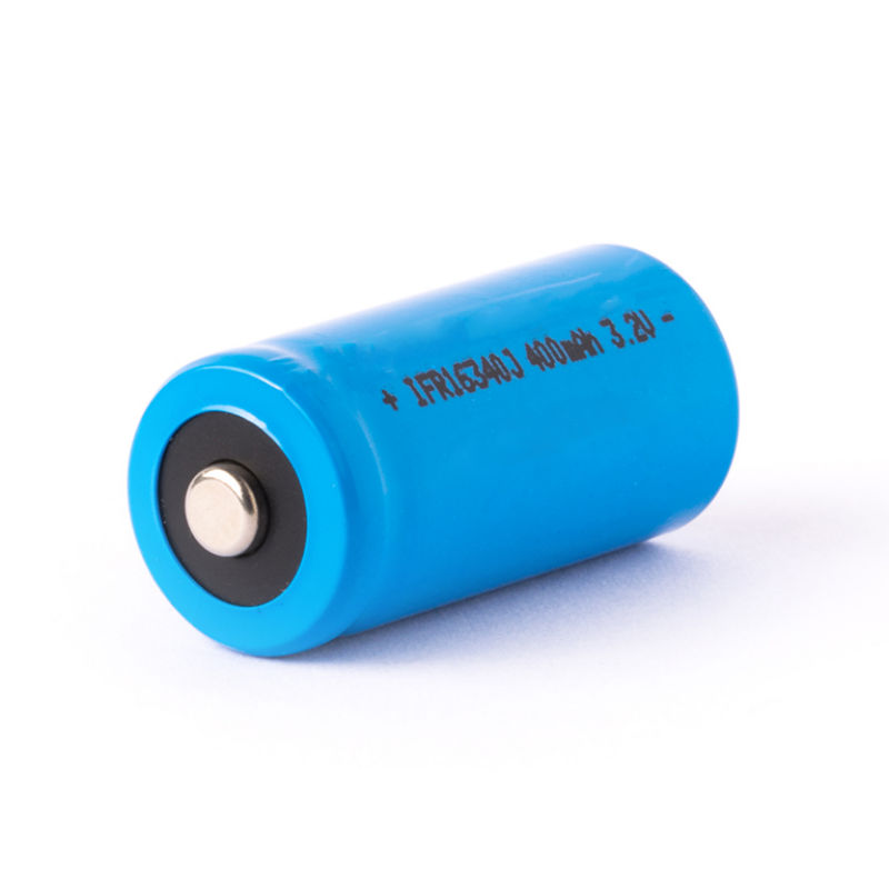 3.2V 500mAh 16340 Lifepo4 Lithium Battery Cell for Solar garden lights, solar street lights, headlamps, emergency lighting