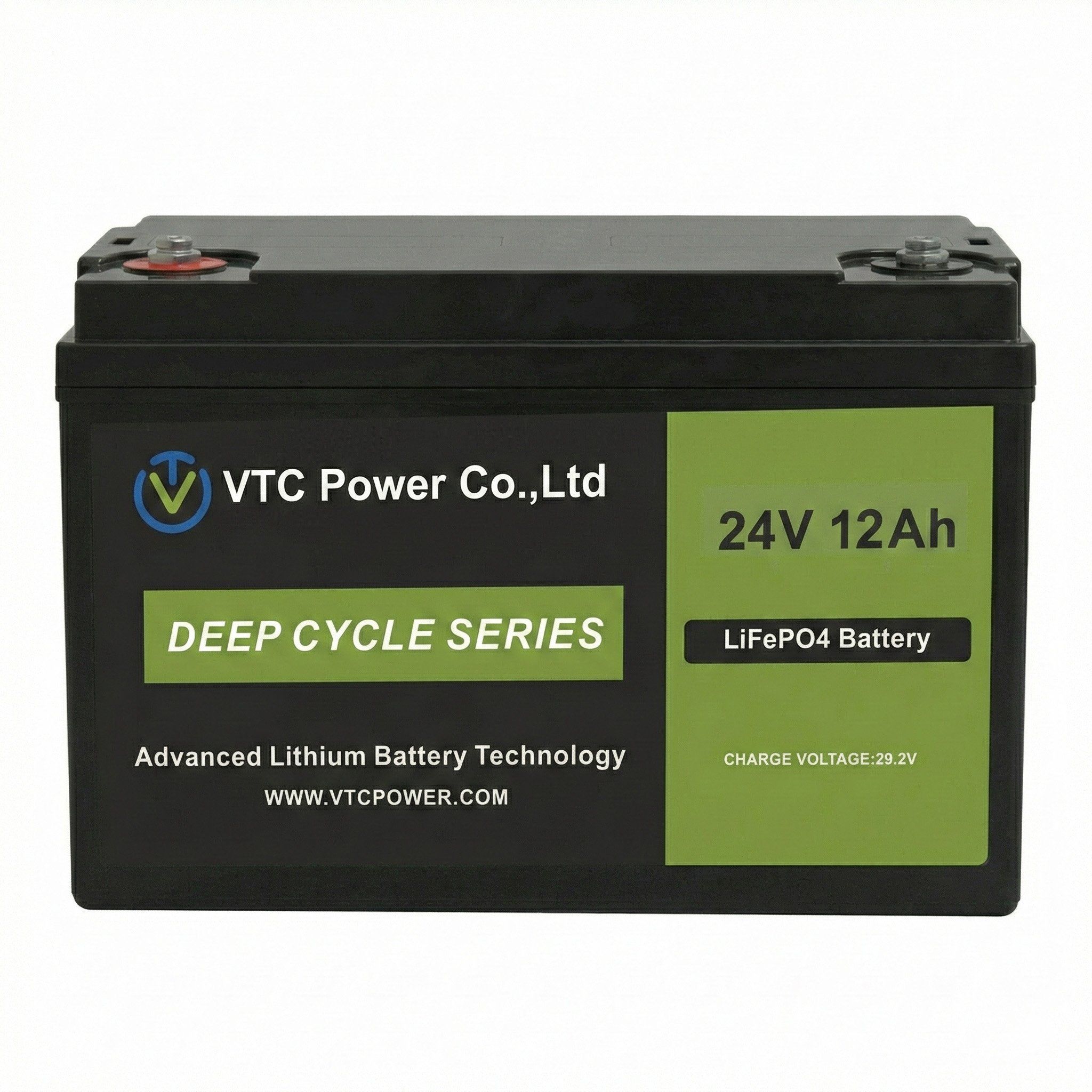 Ultra long cycle life and lightweight Lifepo4 24V 12Ah battery for mobility scooters, robotic AGVs,floor sweepers & scrubbers