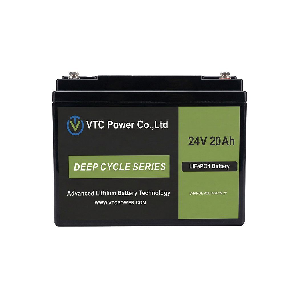 Ultra long cycle life and lightweight Lifepo4 24V 20Ah battery for LED Light Panels, environmental monitoring, Point-of-Sale (POS) systems & kiosks