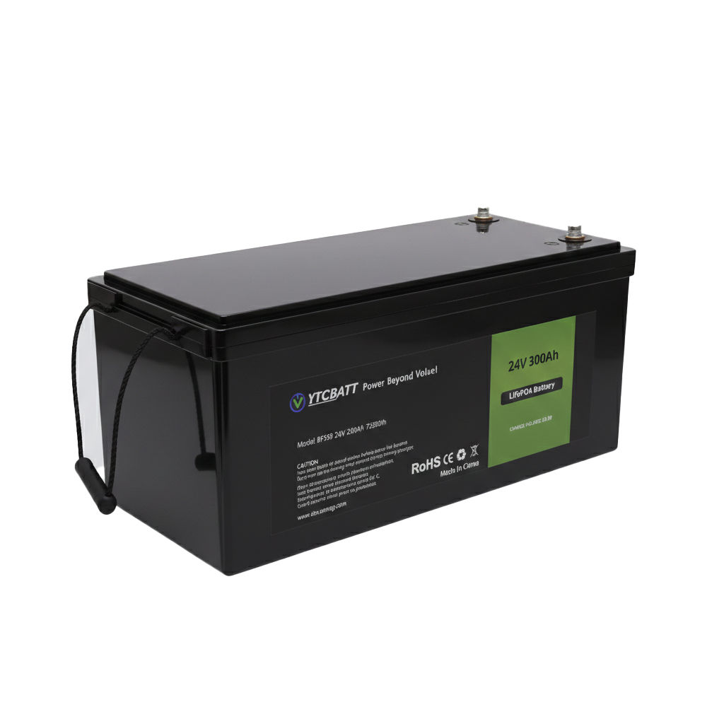 Ultra long cycle life and lightweight Lifepo4 24V 300Ah battery for CCTV & perimeter security, home energy storage, signal solar towers product view