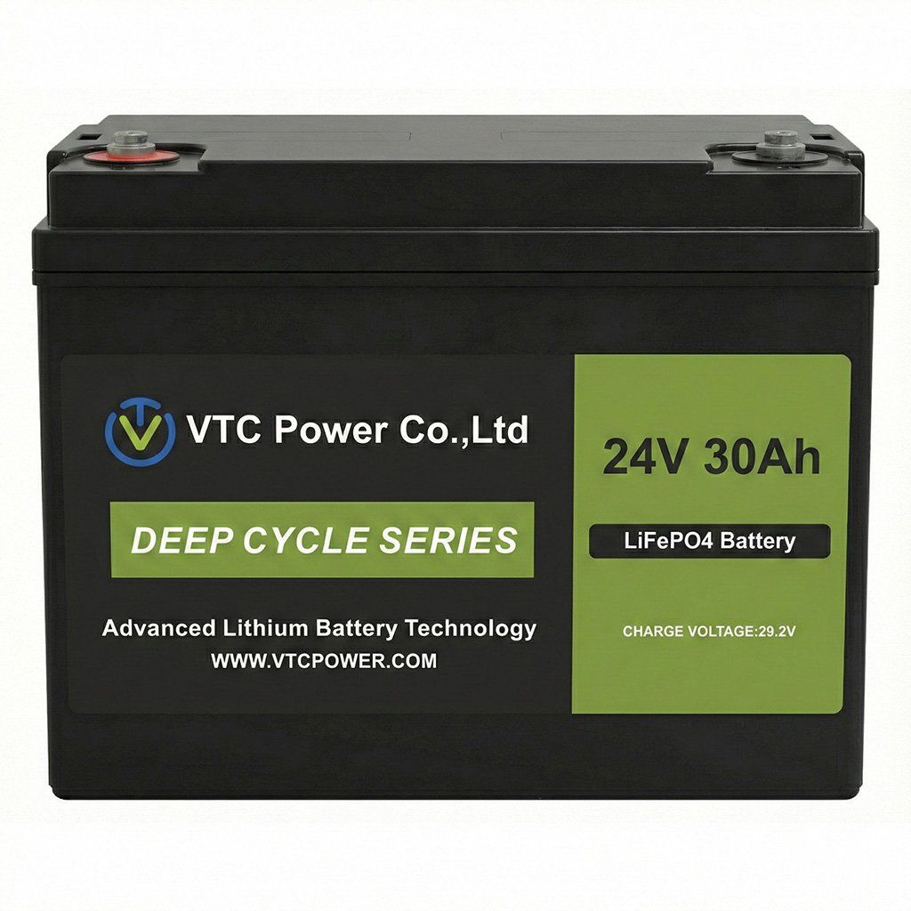 Ultra long cycle life and lightweight Lifepo4 24V 30Ah battery for portable vacuum systems, aquarium terrarium life support, RV