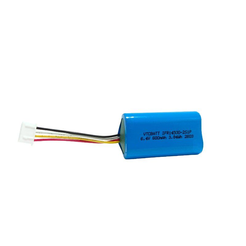 6.4V IFR14500 2S1P LiFePO4 Battery Manufacturer for Solar Garden Lights, Emergency Lighting, Smart Metering, IoT Sensors & Backup Power product view