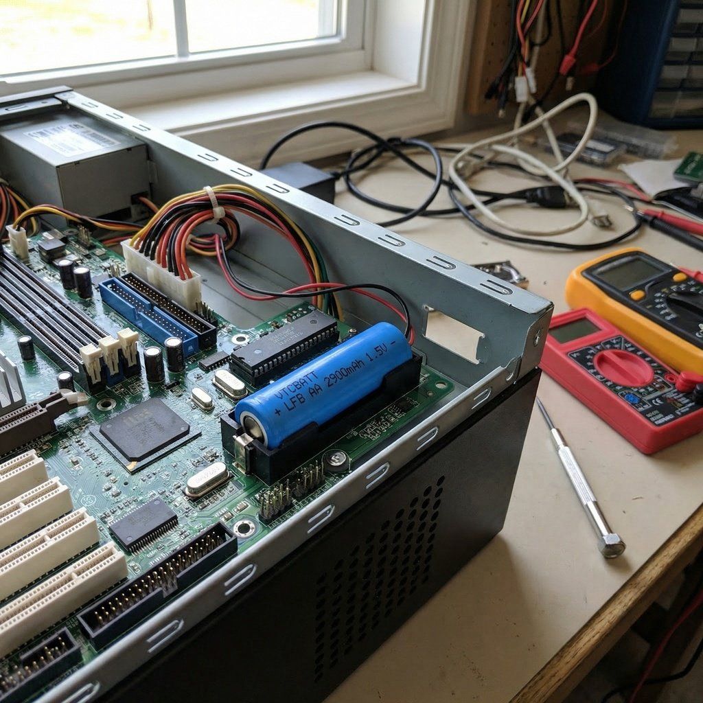 backup power for memory or real-time clocks