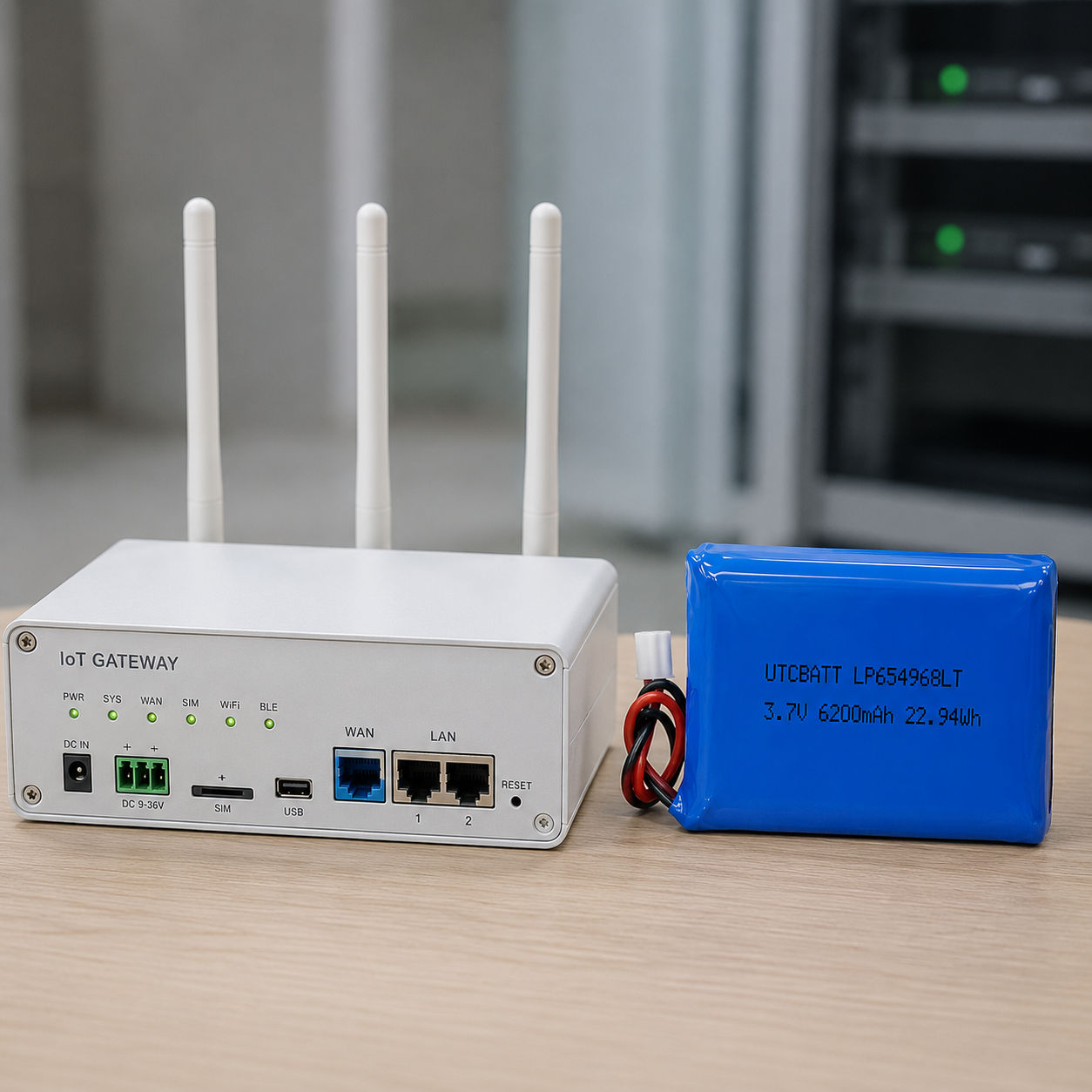 IoT gateway backup power